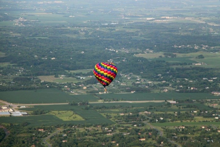 Hot Air Balloon in the sky